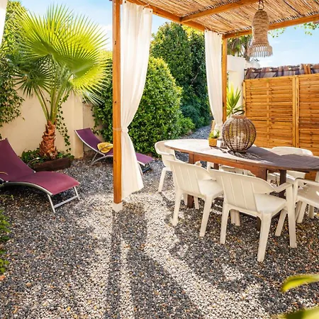 Maison Julia Bord De - 2 - De La Nartelle - Maxime - Piscine Partagee - Parking - Bbq - Draps Inclus بيت للعطل