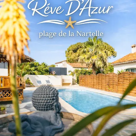 Maison - De La Nartelle - Piscine Partagée - Parking - Bbq - Calme&détente Au Rêve D'azur- Check-in 20h Maximum * Sainte-Maxime